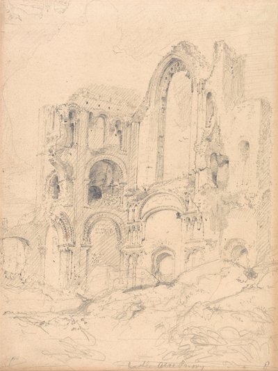 Prieuré de Castle Acre, Norfolk - John Sell Cotman