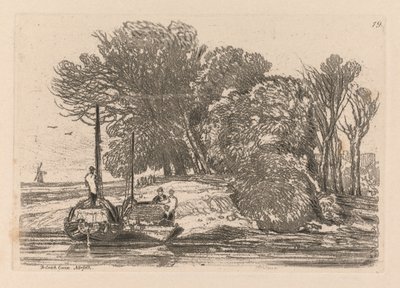 Liber Studiorum : Planche 19, Postwick Grove, Norfolk - John Sell Cotman