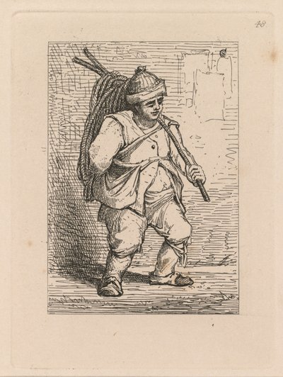 Liber Studiorum : Planche 48, Une Étude - John Sell Cotman
