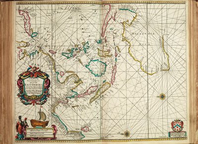 Carte de la partie la plus orientale des Indes orientales avec toutes les îles adjacentes du cap Comorin au Japon - John Seller