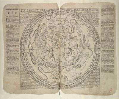 Le zodiaque étoilé, par les limites duquel les chemins visibles de toutes les planètes sont délimités - John Seller auteur, hydrographe du roi très serein - John Seller