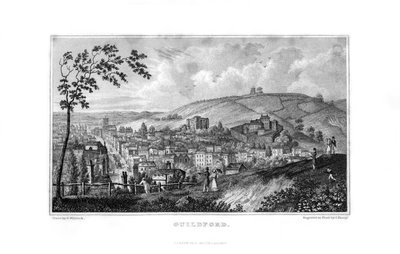 Guildford, Surrey, 1829 - John Shury