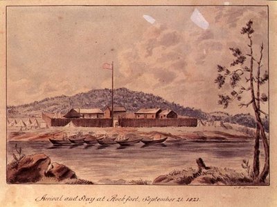 Arrivée et Séjour à Rockfort, 1821 - John Simpson