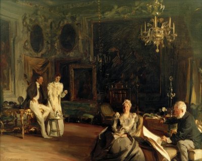 Un intérieur à Venise - John Singer Sargent
