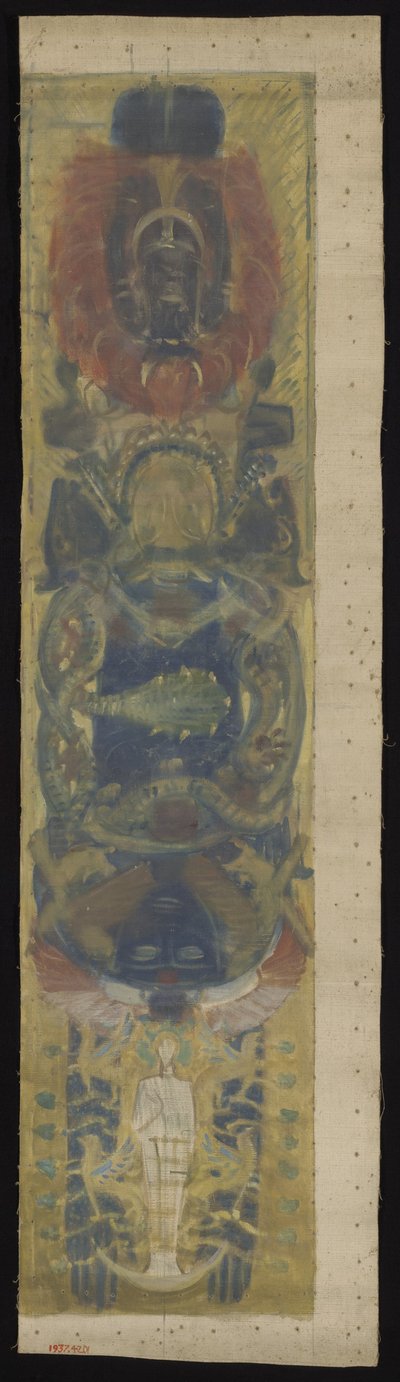 Conception pour la bibliothèque publique de Boston, 1890-4 - John Singer Sargent
