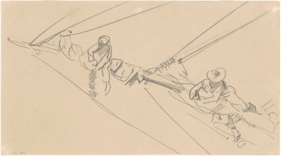 Hommes sur une vergue - John Singer Sargent