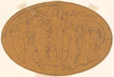Étude pour Apollon et les Muses, vers 1921 - John Singer Sargent