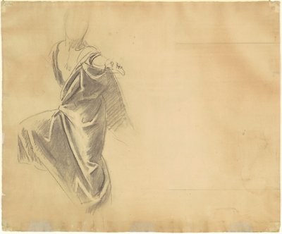 Étude de draperie [verso] - John Singer Sargent