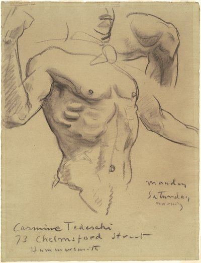 Étude de la Résurrection pour "Les Quinze Mystères du Rosaire" - John Singer Sargent