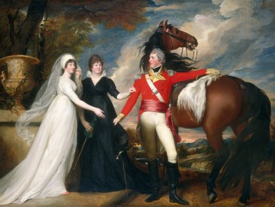 Colonel William Fitch et ses sœurs Sarah et Ann Fitch, 1800-1801 - John Singleton Copley