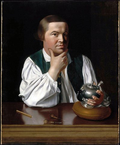 Portrait de Paul Revere - John Singleton Copley