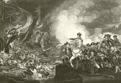 Le siège de Gibraltar - John Singleton Copley
