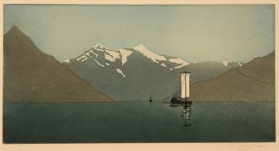 Sur le lac de Côme, numéro deux - John Taylor Arms