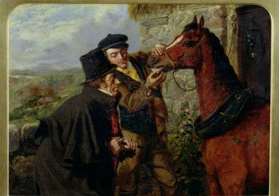 Pas encore vendu (huile sur toile) - John Templeton Lucas