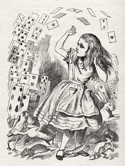 Alice - retour de - John Tenniel
