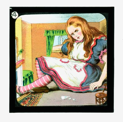 Alice au pays des merveilles, diapositives colorées - John Tenniel