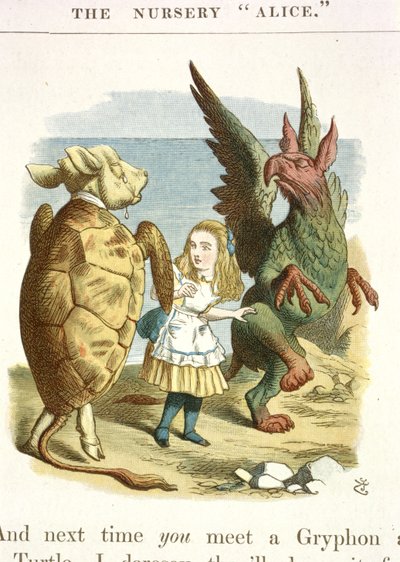 Mock Turtle et Gryphon - John Tenniel