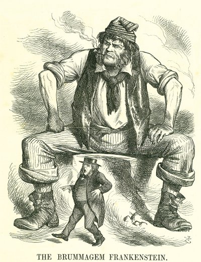 Le Frankenstein de Brummagem : Réforme du Parlement - extension du droit de vote. John Bright lors d