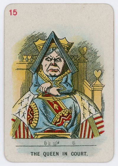 La Reine en Cour - John Tenniel