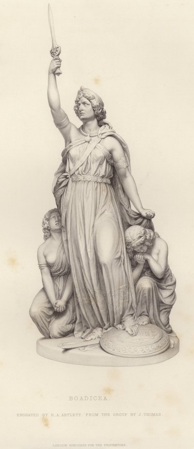Portrait de la reine Boadicée - John Thomas
