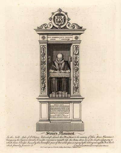 John Stowe, historien et antiquaire - John Thomas Smith