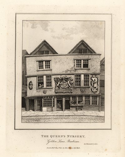 La nursery de la reine, Golden Lane, Barbican - John Thomas Smith