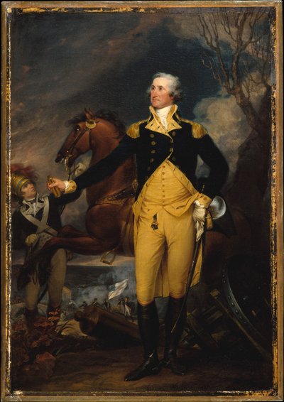George Washington vor der Schlacht von Trenton - John Trumbull
