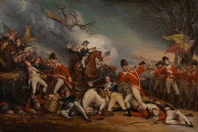 La mort du général Mercer lors de la bataille de Princeton, le 3 janvier 1777 - John Trumbull