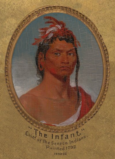 "Der Säugling," Häuptling der Seneca-Indianer - John Trumbull
