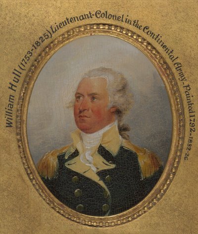 William Hull (1753–1825), B.A. 1772, M.A. 1779 - John Trumbull