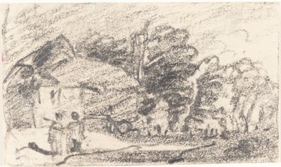 Deux figures sur une route de campagne - John Varley