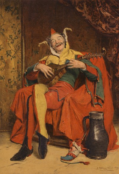 Un improvisateur - John Watson Nicol