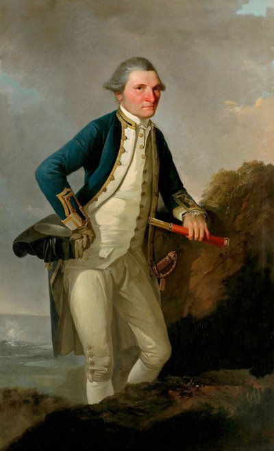 Portrait du capitaine James Cook - John Webber