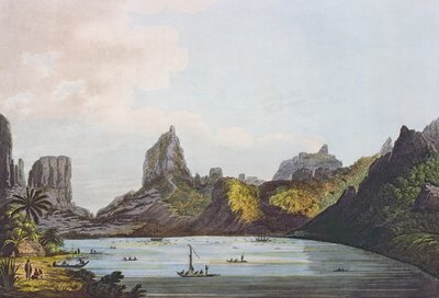 Vue du port de Taloo dans l