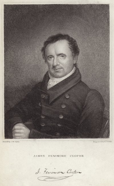 Portrait de James Fenimore Cooper - John Wesley Jarvis