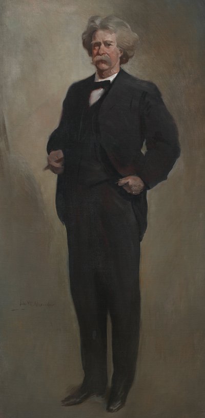 Samuel L. Clemens Mark Twain, 1912 ou 1913 - John White Alexander