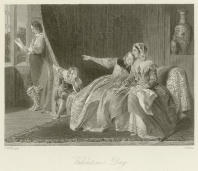 La Saint-Valentin - John William Wright