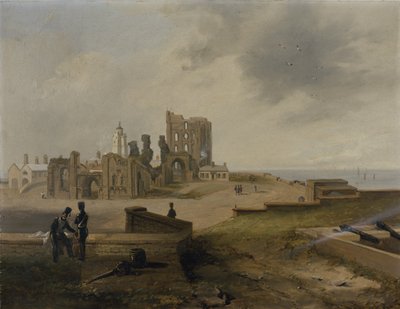Prieuré de Tynemouth depuis l