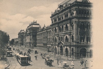Vue des bâtiments des écrivains, Calcutta - Johnston and Hoffmann