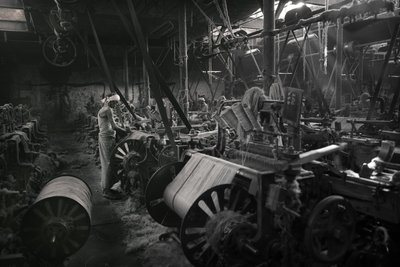 Usine de jute, Kolkata, Inde, 2017 (photo) - Jon Nicholson