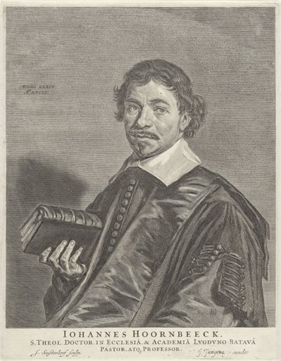 Portrait de Johannes Hoornbeeck - Jonas Suyderhoef