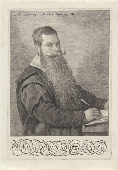 Portrait de Nicolaes Bodding van Laer - Jonas Suyderhoef