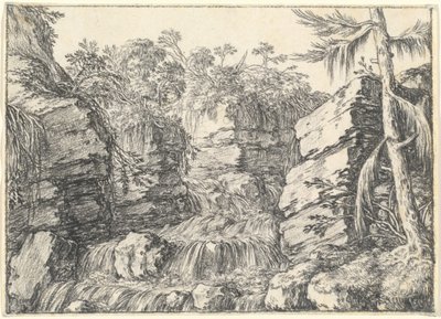 Une cascade entre des falaises rocheuses - Jonas Umbach