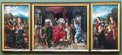 Retable de la mort de Marie - Joos van Cleve