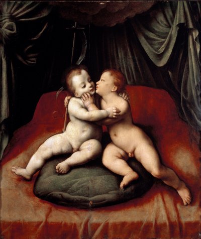 Jésus et saint Jean-Baptiste enfants - Joos van Cleve