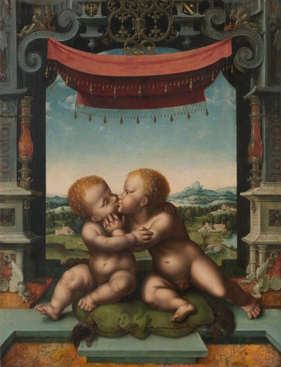 Les enfants Jésus-Christ et Saint Jean Baptiste s