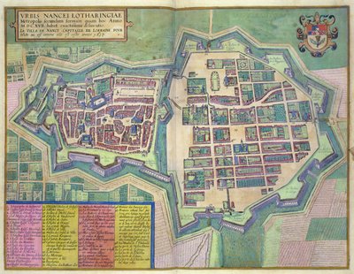Carte de Nancy, de 