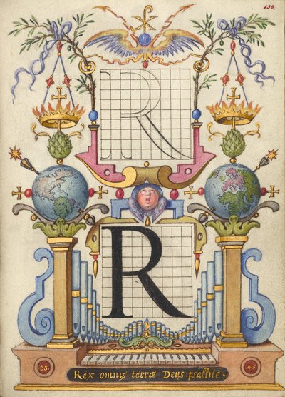Guide de construction de la lettre R - Joris Hoefnagel