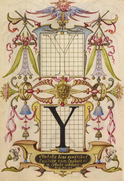 Hongrois - Guide de construction de la lettre Y - Google Art Project - Joris Hoefnagel