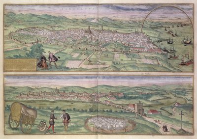 Carte de Barcelone, de 